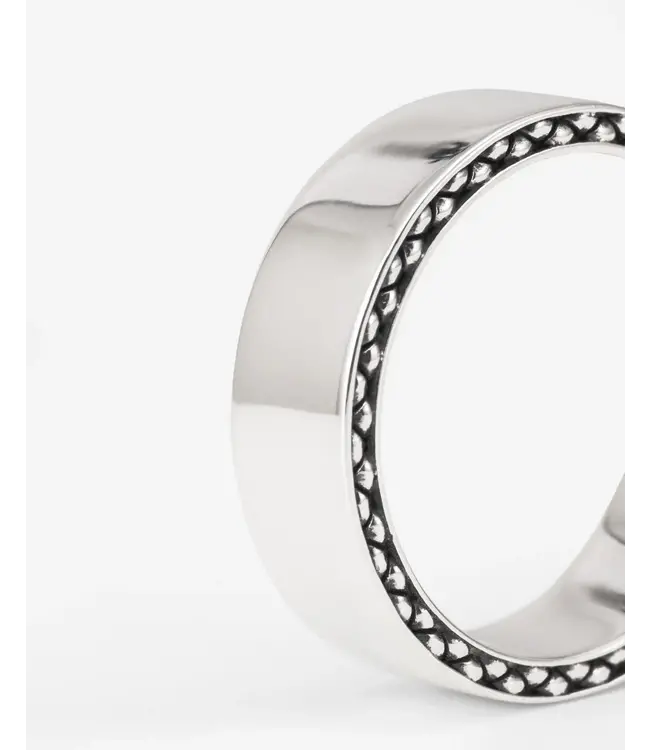 George Gladde Ring Zilver