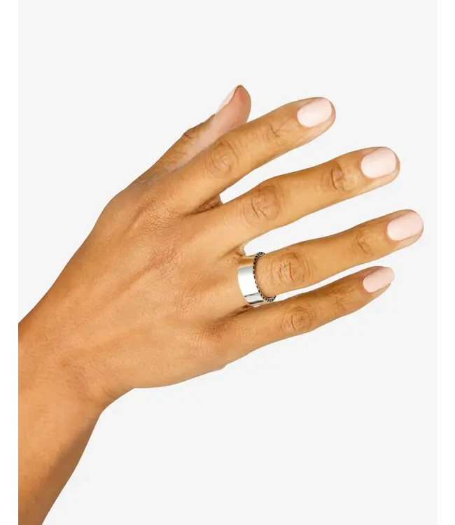 George Gladde Ring Zilver