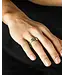 George Gladde Ring Zilver