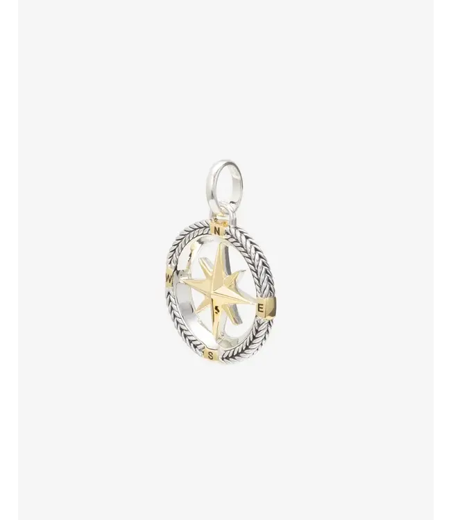 Buddha to Buddha Buddha to Buddha Barbara Compass Pendant Bicolor