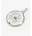 Buddha to Buddha Exclusieve Barbara Kompas Hanger Bicolor​ van 925 Sterling Zilver – Gratis Gravure
