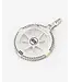 Buddha to Buddha Exclusieve Barbara Kompas Hanger Bicolor​ van 925 Sterling Zilver – Gratis Gravure