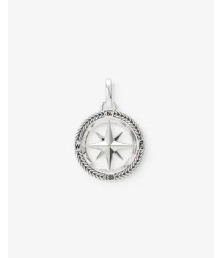 Buddha to Buddha Barbara Compass Pendant Silver