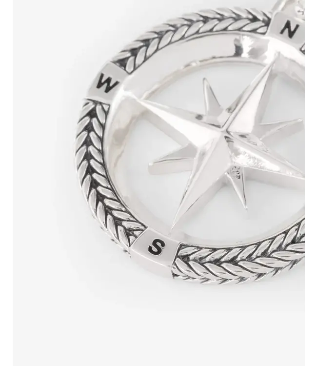 Buddha to Buddha Buddha to Buddha Barbara Compass Pendant Silver