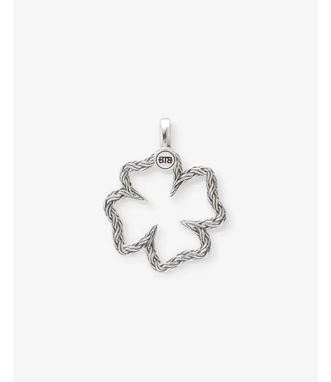 Buddha to Buddha Katja Clover Pendant Silver
