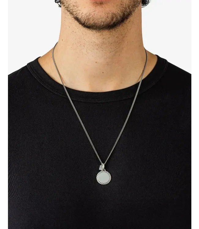 Buddha to Buddha Exclusive George Coin Pendant Silver 925 Sterling Silver – Free Engraving