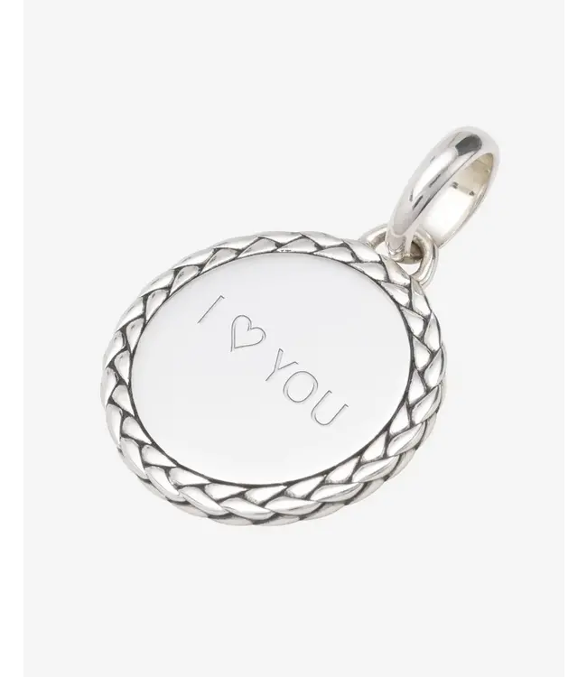 Buddha to Buddha Exklusives George Coin Pendant Silver aus 925er Sterlingsilber – Gratis Gravur