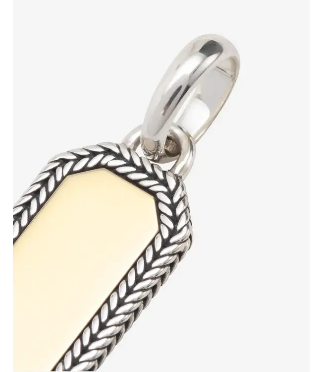 Buddha to Buddha Buddha to Buddha Barbara Octagon Tag Hanger Bicolor