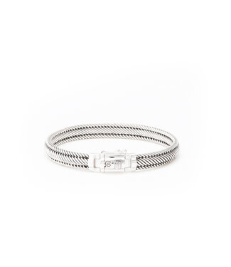 Buddha to Buddha Edwin Mini Verguld en Silver Bracelet