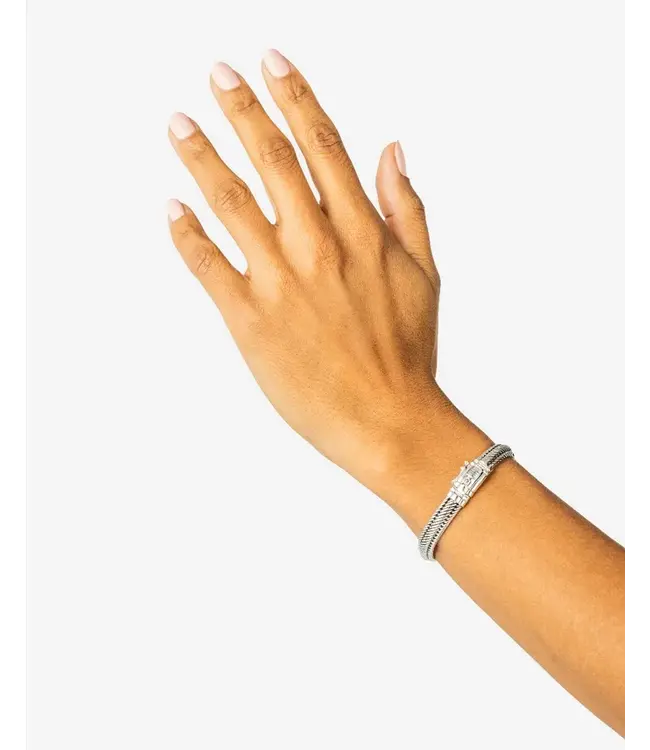 Edwin Mini Armband Zilver