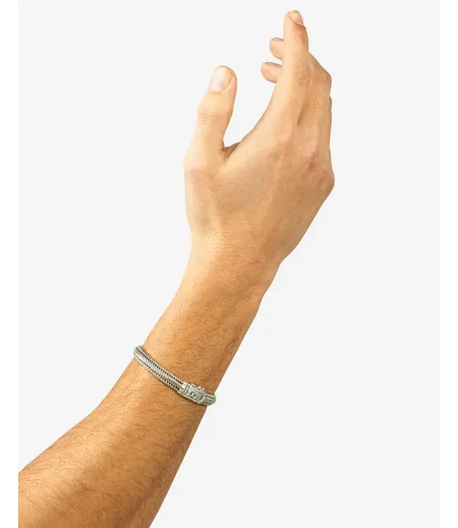Edwin Mini Armband Zilver