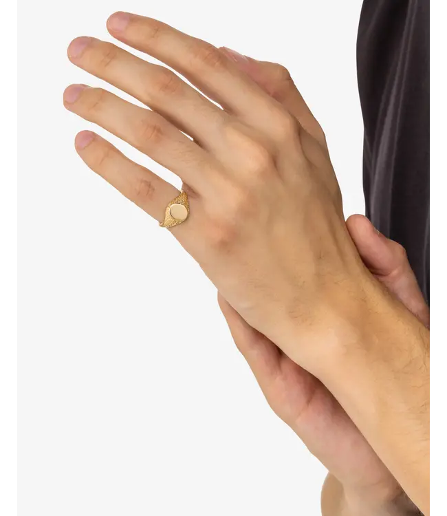 Buddha to Buddha Ellen Signet Ring