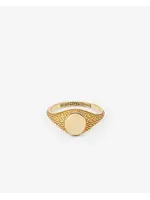 Buddha to Buddha Ellen Signet Gold Ring YG 14kt