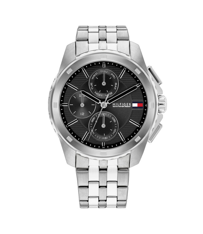 Tommy Hilfiger Tommy Hilfiger Walker Heren horloge 44mm Staal Staal