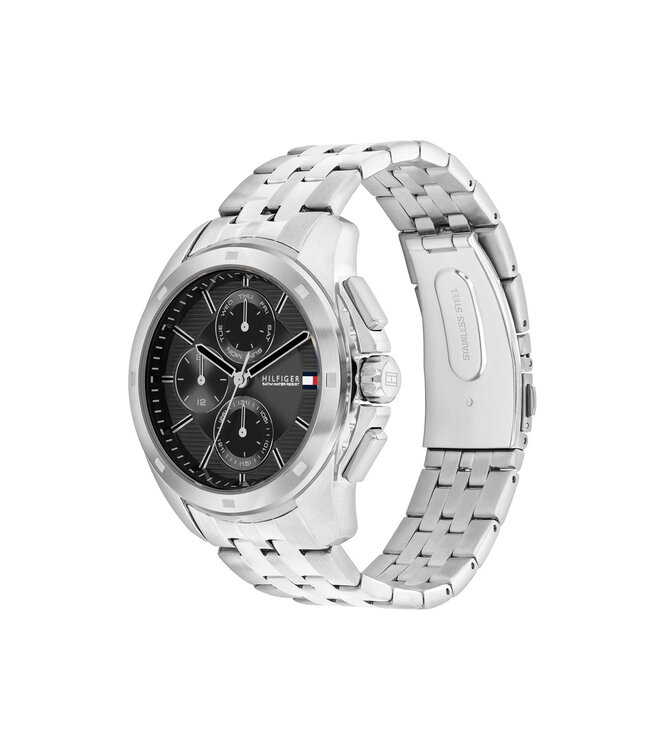 Tommy Hilfiger Tommy Hilfiger TH1710620 Horloge Heren Zilverkleurig 44mm