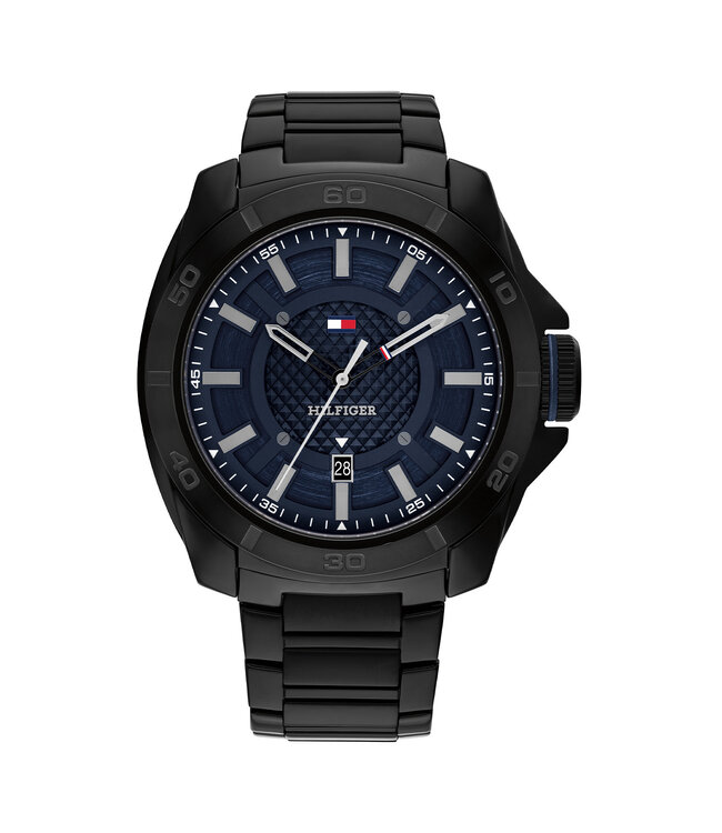 Tommy Hilfiger TH Windsurf hrn 46mm stl zw
