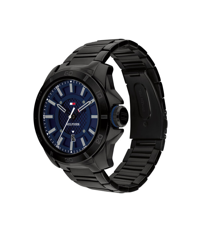 Tommy Hilfiger TH Windsurf hrn 46mm stl zw