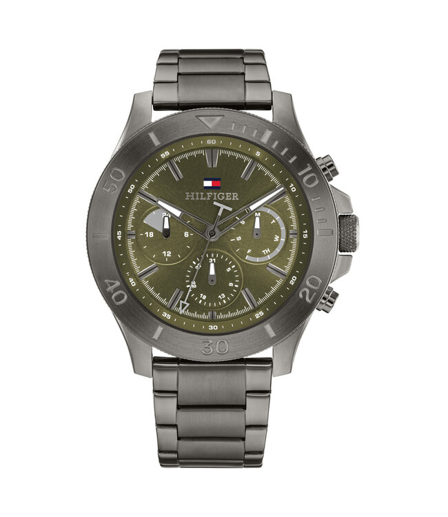 Tommy Hilfiger Tommy Hilfiger TH1792115 Horloge Heren Gunmetal 46mm