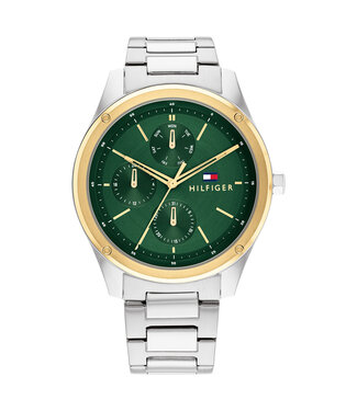 Tommy Hilfiger Tommy Hilfiger Tyler Staal ss 43mm Heren horloge