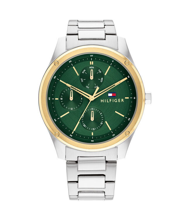 Tommy Hilfiger Tommy Hilfiger TH1710537 Horloge Heren Zilverkleurig 43mm