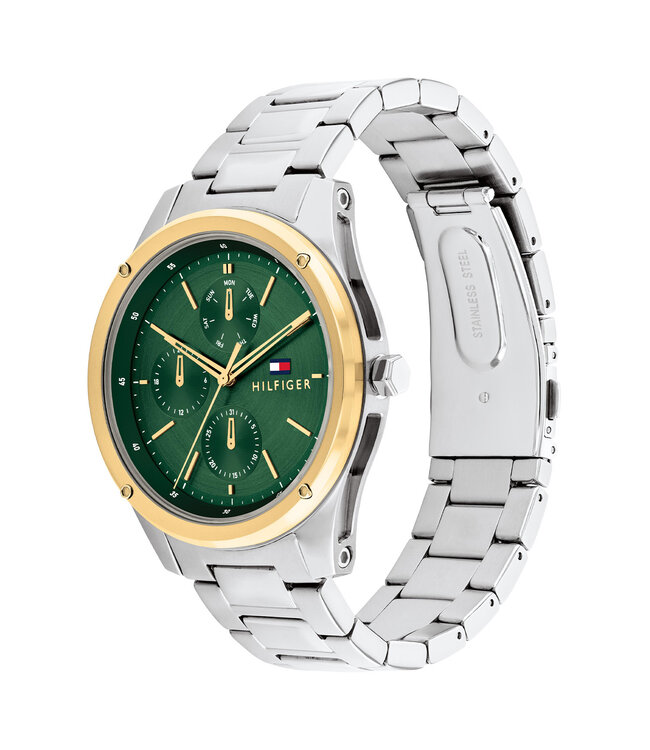 Tommy Hilfiger Tommy Hilfiger TH1710537 Horloge Heren Zilverkleurig 43mm