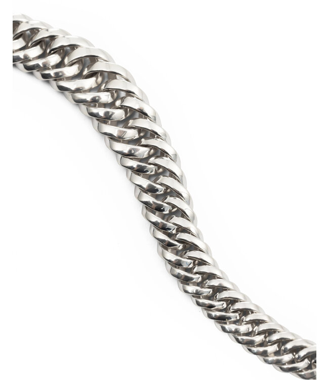 Buddha to Buddha Buddha to Buddha Kette Gliederkette Gradient Silber