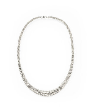 Buddha to Buddha Buddha to Buddha Kette Gliederkette Gradient Silber