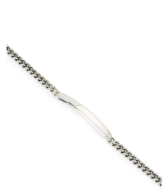 Mini Armband Essential Bar Zilver