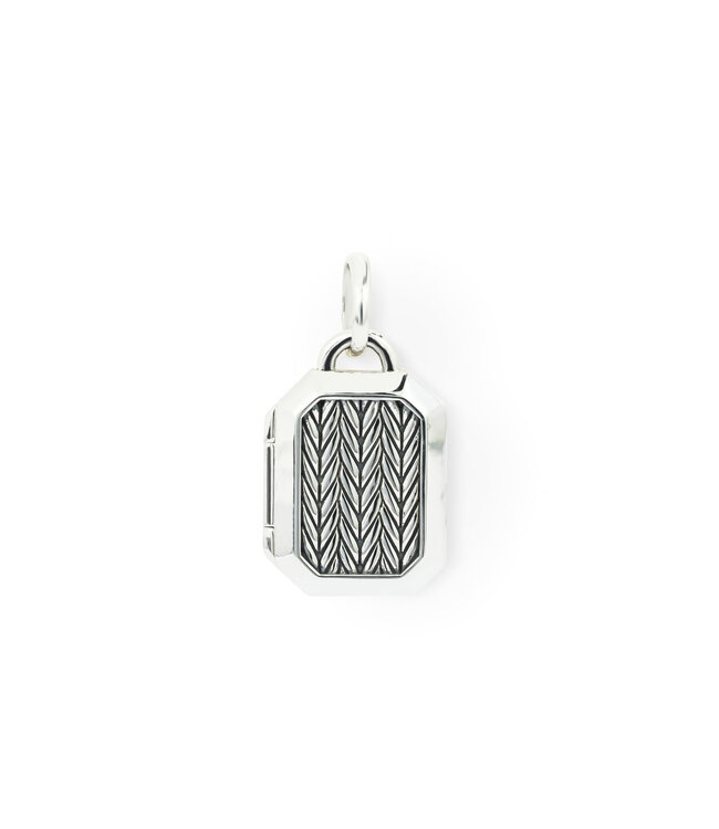 Buddha to Buddha Hanger Barbara Medaillon Zilver