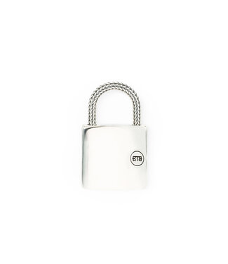 Buddha to Buddha Padlock Silver