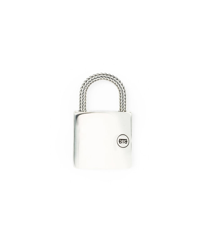 Buddha to Buddha Exclusive Padlock Hanger 925 Sterling Silver – Free Engraving