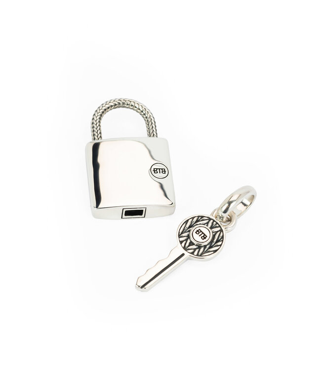 Buddha to Buddha Buddha to Buddha Padlock Zilver