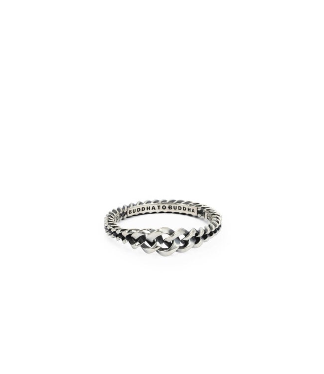 Ring Chain Gradient Zilver