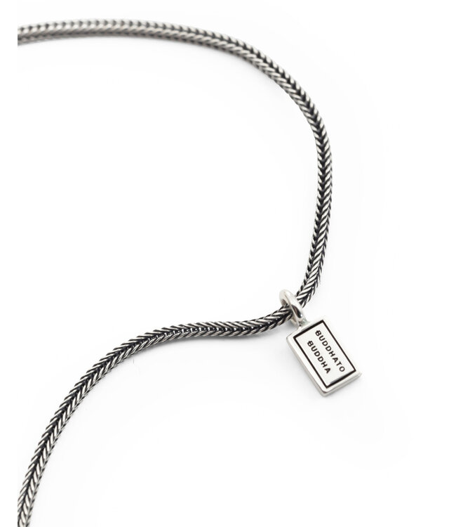 Stacking Ketting Barbara Zilver