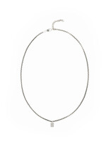 Buddha to Buddha Stacking Ketting Venetian Zilver