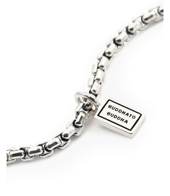 Buddha to Buddha - Stacking Ketting Venetian Zilver