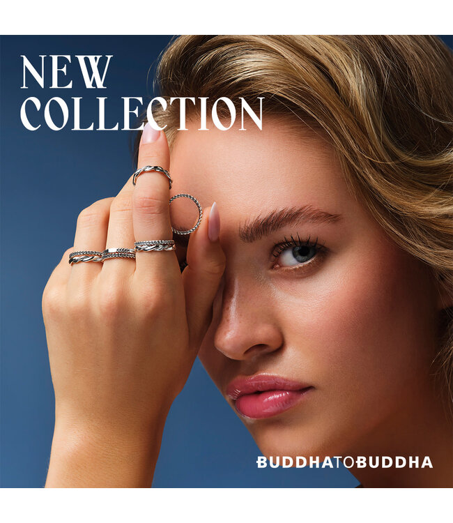 Buddha to Buddha Stacking Ring Barbara Mix Silber