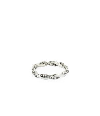 Stacking Ring Katja Twist Zilver