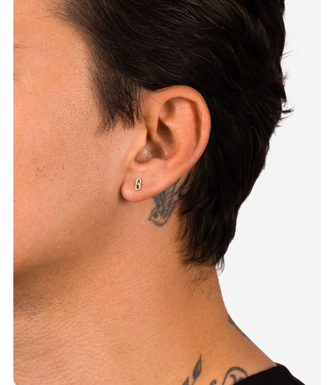 Buddha to Buddha Stacking Stud Double Glied Single Piece