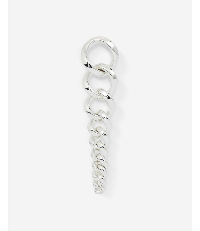 Buddha to Buddha Exclusive Chain Gradient Oorbellen 925 Sterling Silver – Free Engraving