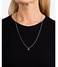 Stacking Ketting Barbara Zilver