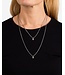 Stacking Ketting Barbara Zilver