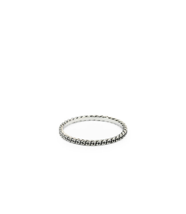 Buddha to Buddha Exclusive Nathalie Stacking Ring Silver 925 Sterling Silver – Free Engraving