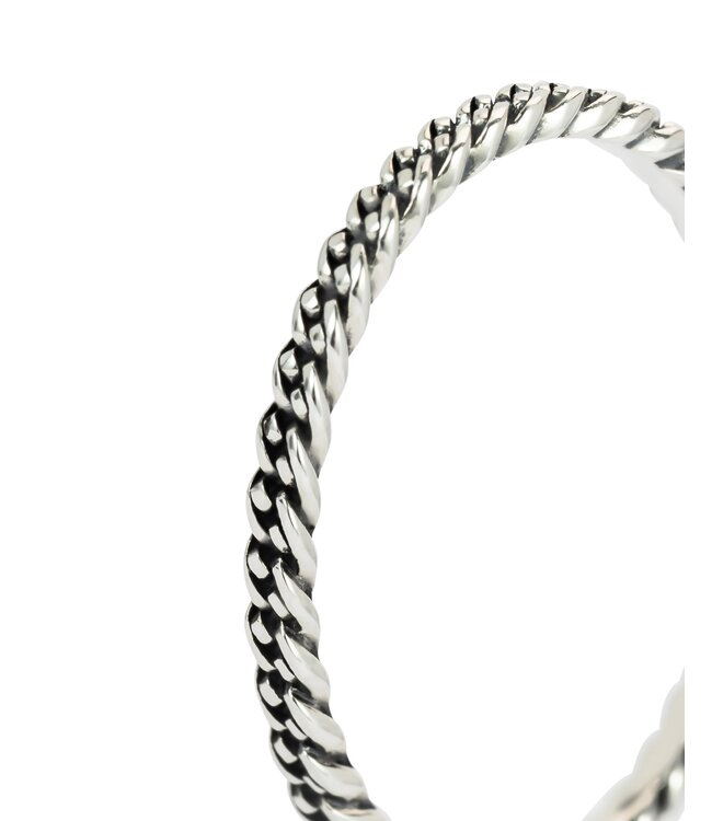 Buddha to Buddha Exclusive Nathalie Stacking Ring Silver 925 Sterling Silver – Free Engraving