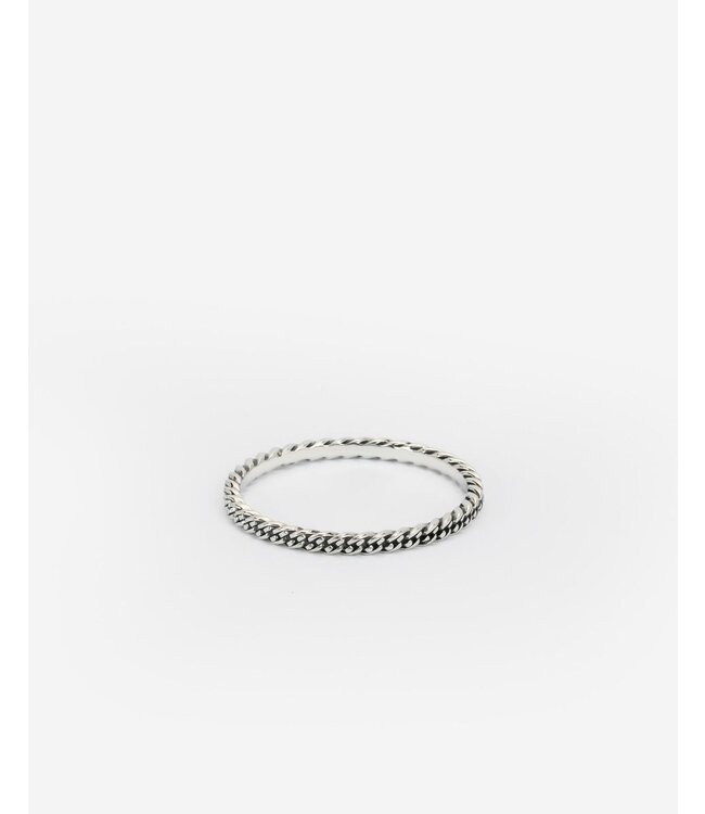 Buddha to Buddha Buddha to Buddha Stacking Ring Nathalie Silver