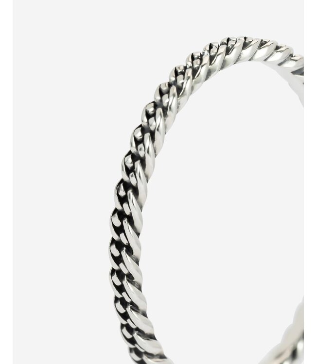 Buddha to Buddha Exclusive Nathalie Stacking Ring Silver 925 Sterling Silver – Free Engraving