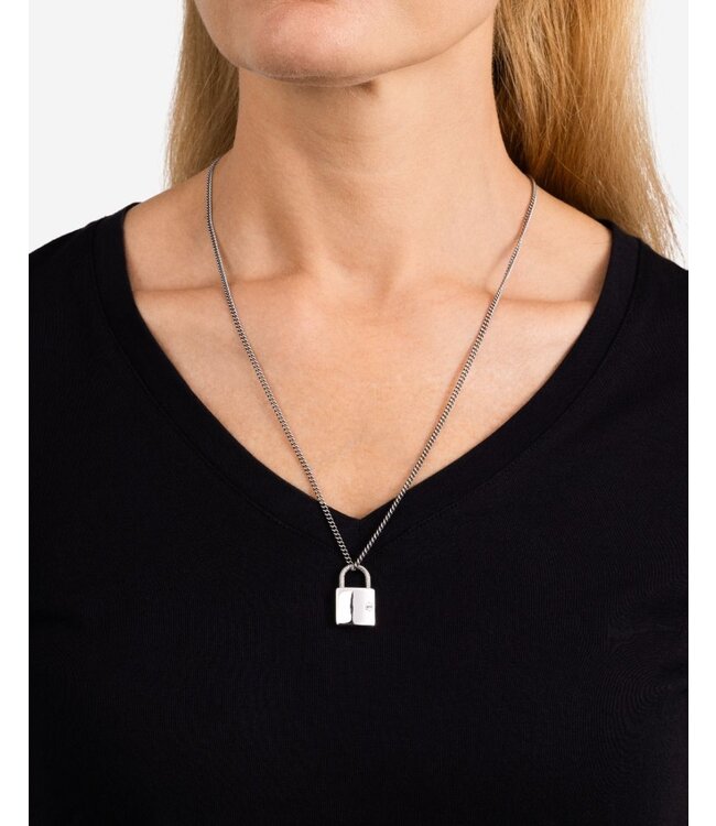 Buddha to Buddha Buddha to Buddha Padlock Silber