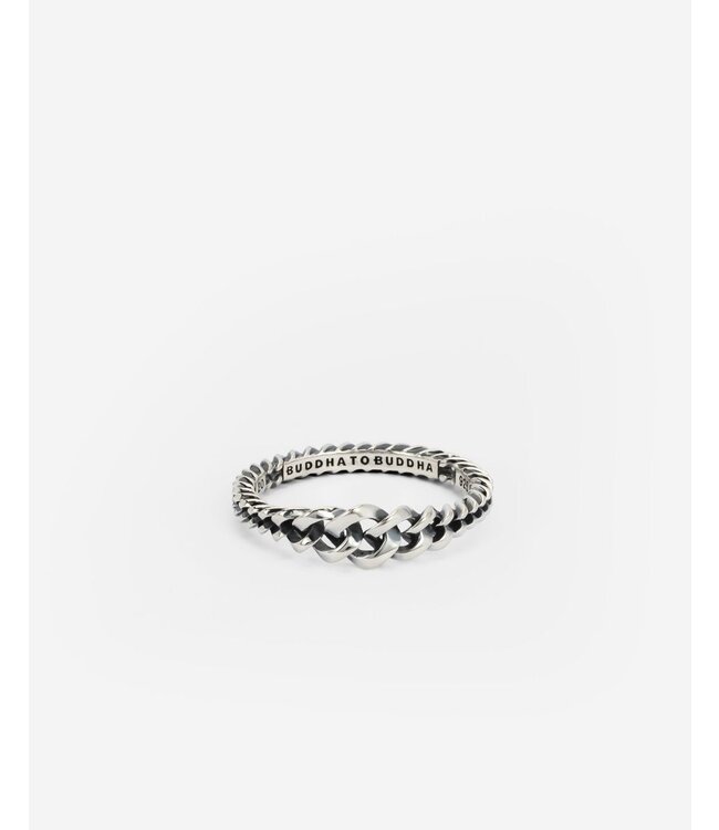 Buddha to Buddha Ring Chain Gradient Zilver