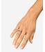 Buddha to Buddha Exklusives Chain Gradient Ring - 925 Silber aus 925er Sterlingsilber – Gratis Gravur