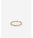 Buddha to Buddha Stacking Ring Katja Twist Gold 14ct
